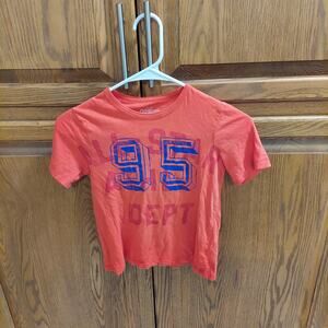 Oshkosh b gosh orange 95  t shirt size 6 Boyd tee